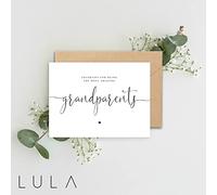 Thankyou for being the most amazing Grandparents A5 Card & envelope, Thankyou card, Typography Card, Card for Grandparents from Grandchild