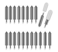 THANMAO 20 PCS Replacement Cutting Blades Compatible with Joy/Joy Xtra, Cut Vinyl Fabric Carbide Standard Blade Compatible with Joy/Joy Xtra Machine