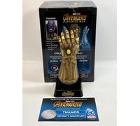 Thanos Infinity Gauntlet Avengers Infinity War Polyresin 20cm Prop on Stand