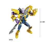 (Thanos) Marvel Avengers Minifigure Joints Operable Lego Building Blocks Kids Gift
