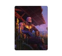 Thanos Thanos Josh Brolin Movie Villain Hero 3 Tin Sign Vintage Metal Pub Club Cafe bar Home Wall Art Decoration Poster Retro 40x30cm