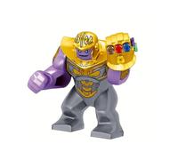 (Thanos with Gauntlet) Marvel Avengers Super Heroes Model Figure Blocks