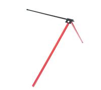 Thaookte Football Kicking Tee, Metal Football Tee Holder Kicking Stand for Field Goal Kickers Stand Foldable Field Goal Place Kicks Holder for Kickoff Training, Red, 45Cm x 48.5Cm