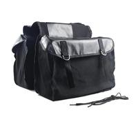 Thaookte Motorcycle Saddlebags, Large Capacity Motorbike Pannier Bag Luggage Saddle Bag, Quick Release Panniers Tools Pouch Fits Most Adventure and Sports Bike Motorcycle Racks, Black