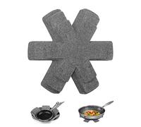 Thapncow Set of 10 Felt Pan Protectors, Pan Protectors, Stacking Protection, Pot Protection, Felt Stacking Protection, Kitchen Utensils to Protect Furniture and Extend Pan Life (Grey)