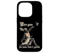 Thar Goes The Last Fvck I Giveth Funny Medieval Tapestry Case for iPhone 14 Pro