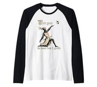 Thar Goes The Last Fvck I Giveth Funny Medieval Tapestry Raglan Baseball Tee