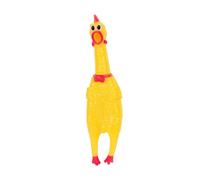 THAR Screaming Chicken 30cm - Funny Toy for Children & Pets - Rubber Chicken with Sound - Original Gift - Anti-Stress Gadget