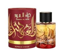 Thara Al Oud Supreme Intense EDP 100ml by Ard Al Zaafaran Perfume For Men and Women Spicy Woody Warm Notes with Lasting Fragrance