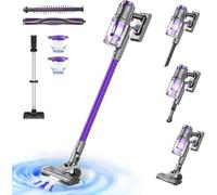 ThaRigwig Cordless Vacuum Cleaner 250W, 26Kpa 4 in 1 Digital Display Stick Upright Vacuum Cleaner with Mounting Bracket, Lightweight Rechargeable Handheld Vacuum 42 Mins Run Time with LED Light