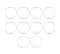 Tharvolex 10-Pack GU10 MR16 Spotlight Spring Clips, 50mm Stainless Steel Lamp Retaining Ring Replacement Clamps for LED Halogen Downlight Bulb Holders, Rust-Proof Security Clips for Home & Office