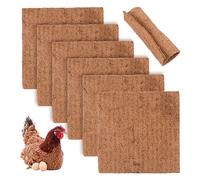 Tharvolex Chicken Nest Box Liners, Premium Laying Hen Nesting Pads, Chicken Coop Bedding, Poultry Supplies,Easy Clean up(6pcs)