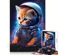 That Cats From Outer Space Teenagers Puzzles 1000 Piece Jigsaws Boost Recall Relax Time Accurate Edge Amazing Present (50x75cm)
