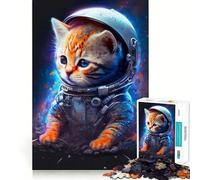 That Cats From Outer Space Teenagers Puzzles 1000 Piece Jigsaws Boost Recall Relax Time Accurate Edge Amazing Present (50x75cm)