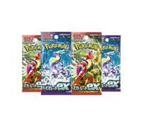 That Chunky Yellow Mouse Pokemon Cards Japanese Scarlet & Violet ex 4 Pack Bundle - TCYM That Chunky Yellow Mouse Multicolor