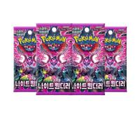 That Chunky Yellow Mouse Pokemon Cards Shrouded Fable Korean Night Wanderer - 4 Booster Packs That Chunky Yellow Mouse Multicolor