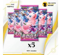 That Chunky Yellow Mouse Pokemon Fusion Strike Korean Packs x 5 That Chunky Yellow Mouse Multicolor