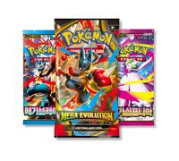 That Chunky Yellow Mouse Pokemon Mega Evolution Booster Bundle - 1 English + 2 Korean Packs That Chunky Yellow Mouse Multicolor