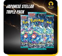 Pokemon Stella Crown - Stellar Miracle Japanese Pokémon Booster Bundle - 3 Packs
