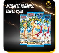 Pokemon Surging Sparks - Paradise Dragona Japanese Pokémon Booster Bundle - 3 Packs