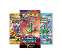 That Chunky Yellow Mouse Pokemon Temporal Forces Mixed Booster Bundle 1 English & 2 Korean packs That Chunky Yellow Mouse Multicolor