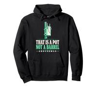 That is a Pot Not a Barrel Groundman Transformer Pole Mount Pullover Hoodie