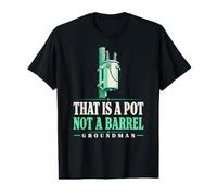 that is a Pot Not a Barrel Groundman Transformer Pole Mount Value Graphic T-Shirt