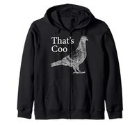 That Is Super Coo Cool Pigeon Bird Lovers Zip Hoodie