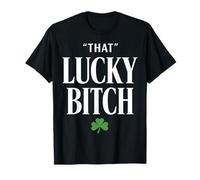 That Lucky B tee - Funny St Patrick’s Day Shamrock for Women T-Shirt