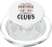 That Moment When Your Partner Calls Clubs Euchre PopSockets PopGrip for MagSafe