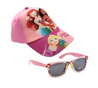 That Mouse Fashion Official Disney Princess Baseball Cap and Sunglasses Set | Perfect Summer Accessories for Holiday | Adjustable Sizing | 100% UV Protection | Girls Sunglasses | Girls Cap