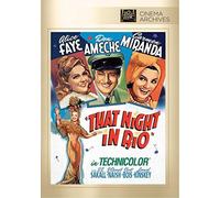 That Night In Rio DVD (1941) - Alice Faye, Don Ameche, Carmen Miranda