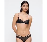 Triumph Women's That Night in Vegas Wh Bra, Black/White, 34DD