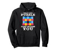 That One Puzzle Just Hates You Puzzle Lover Pullover Hoodie