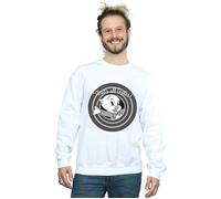 That´s All Folks Porky Pig Sweatshirt Looney Tunes White S