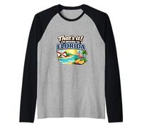 that’s It I’m Moving to Florida Funny Travel Humor Relocate Raglan Baseball Tee
