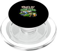 That’s It I’m Moving to Ireland Funny Irish Travel Humor PopSockets PopGrip for MagSafe