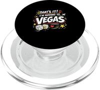 That’s It I’m Moving to Las Vegas Bold Style Funny Travel PopSockets PopGrip for MagSafe