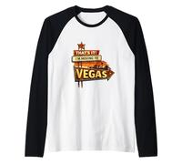 that’s It I’m Moving to Las Vegas Bold Style Funny Travel Raglan Baseball Tee