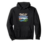 That’s It I’m Moving to Norway Funny Nordic Travel Humor Pullover Hoodie