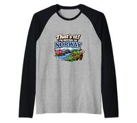 that’s It I’m Moving to Norway Funny Norway Travel Humor Raglan Baseball Tee