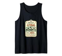 that’s It I’m Moving to Utah Vintage Ski Pass Outdoor Salt Tank Top