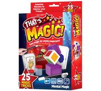 That’s Magic Mentalism & Mind Reading Kit for Kids - 25 Easy Memory Magic Tricks - Includes Symbols, Number Predictions & Online Video Tutorials - Fun STEM Boys & Girls Gift - For Ages 6+