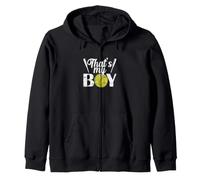 That’s My Boy Softball Statement Zip Hoodie