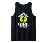 THAT’S MY GIRL OUT THERE Tennis Statement Tank Top