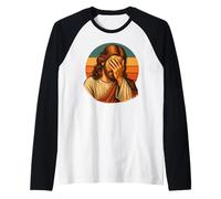 That’s Not What I Meant Christian Meme Funny Jesus Raglan Baseball Tee