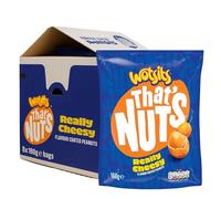 That’s Nuts Wotsits Really Cheesy Sharing Coated Peanuts Case 160g (Case of 8)