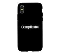 That Says Complicated Shirt - A Design That Says Complicated Case for iPhone X/XS