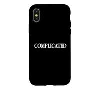 That Says Complicated Shirt - A Design That Says Complicated Case for iPhone X/XS