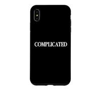 That Says Complicated Shirt - A Design That Says Complicated Case for iPhone XS Max